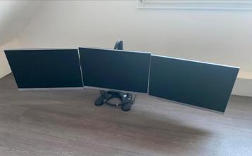standaard voor 3 schermen beschikbaar voor biedingen