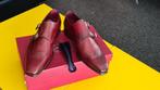 Borgioli Gesp schoenen met wijn rood kleur maat 42, Kleding | Heren, Schoenen, Overige kleuren, Verzenden, Nieuw, Gespschoenen