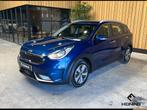 Kia Niro 1.6 GDi Hybrid DynamicLine Automaat. Apple Carplay., Auto's, Kia, Gebruikt, Euro 6, Blauw, Leder en Stof