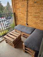 Houten loungebank, Tuin en Terras, Ophalen, Gebruikt, Hout