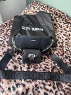 Steve Madden Schoudertas - Zo goed als nieuw!, Overige merken, Zwart, Ophalen of Verzenden, Zo goed als nieuw