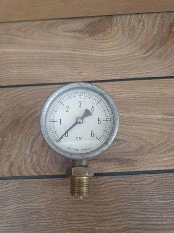 Frans vintage drukmeter van Protais beschikbaar voor biedingen