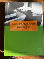 Boek resultaatgercith managen, Ophalen of Verzenden, Beta, Gelezen, HBO