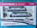 Fleischmann N Piccolo ICE Treinset 7440, Treinset, Gelijkstroom, Fleischmann, Ophalen of Verzenden