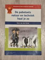 De pabotoets natuur en techniek haal je zo, VMBO, Hans van der Grind, Biologie, Ophalen of Verzenden
