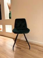 Eetkamerstoel velvet groen nieuw uit voorraad, Overige kleuren, Nieuw, Ophalen of Verzenden, Metaal