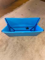 Stokke babybadje blauw voor thiospf op reis opvouwbaar, Kinderen en Baby's, Ophalen of Verzenden, Zo goed als nieuw, Badje