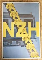 NZH De Blauwe Tram : Metalen Wandbord Poster HTM, Verzamelen, Nieuw, Overige typen, Tram, Verzenden