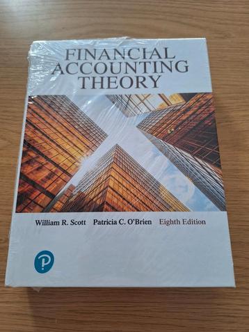 Financiële Accounting Theory - Nieuw! beschikbaar voor biedingen