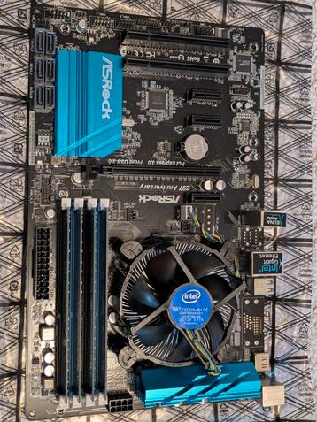 Asrock Z97 met i3 processor en 8gb beschikbaar voor biedingen