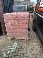 Vlakke mulden dakpannen, Doe-het-zelf en Verbouw, Dakpannen en Dakbedekking, Ophalen, Steen of Klei, Zo goed als nieuw, 15 m² of meer