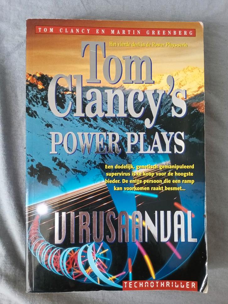 Tom Clancy - Virusaanval, Boeken, Thrillers, Zo goed als nieuw, Nederland, Ophalen of Verzenden
