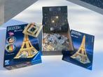 Eiffeltoren Puzzle met Verlichting Night Edition Paris, Ophalen of Verzenden, Meer dan 50 stukjes, Zo goed als nieuw, 6 jaar of ouder