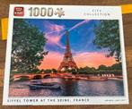 Puzzel Eiffeltoren 1.000 stukjes, Ophalen of Verzenden, Zo goed als nieuw