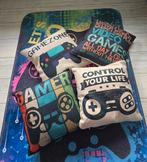 Game room vloerkleed 4 kussens, Ophalen of Verzenden, Zo goed als nieuw