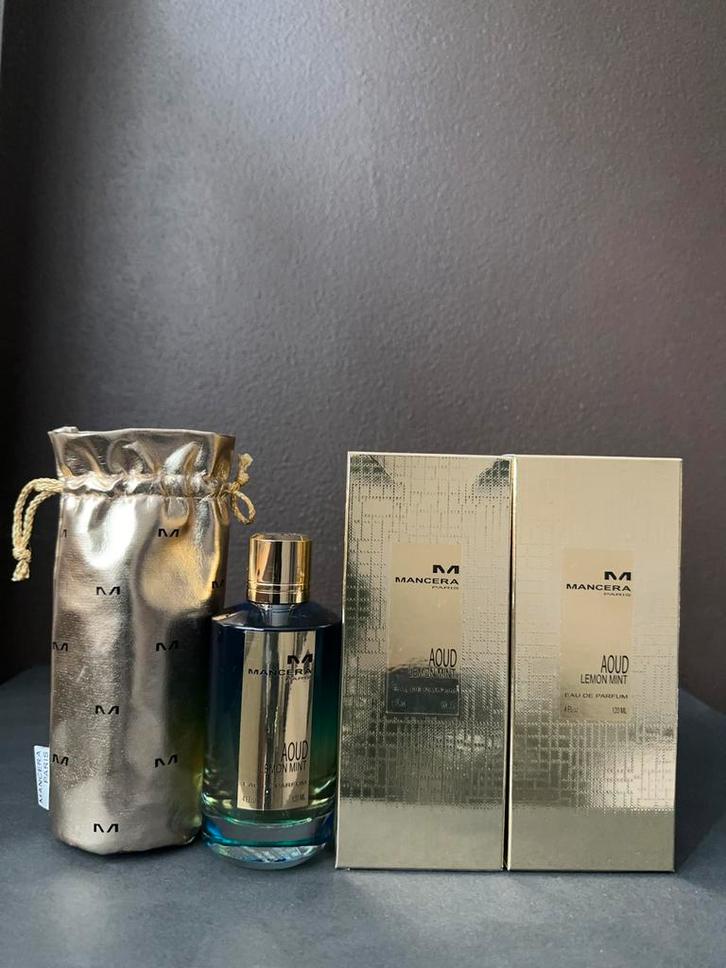 Mancera Aoud Lemon Mint, Sieraden, Tassen en Uiterlijk, Uiterlijk | Parfum, Zo goed als nieuw, Ophalen of Verzenden