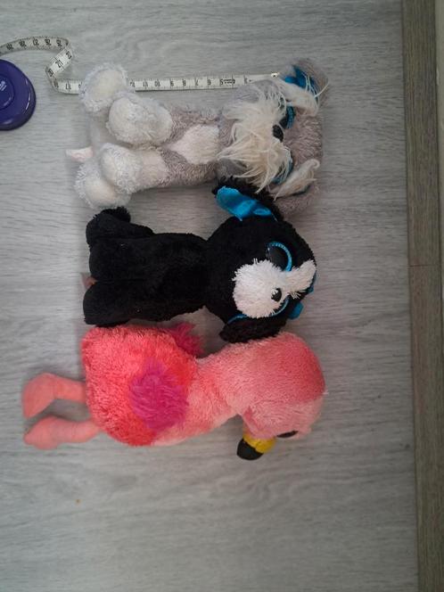Ty Beanie Boo Whiskers Tracey Gilda 17 cm knuffel, Kinderen en Baby's, Speelgoed | Knuffels en Pluche, Zo goed als nieuw, Hond