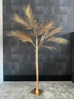Boom Palm Bladeren 1 Stam Staal Goud, Veens Living, Nieuw, Elst, Info@veensliving.nl