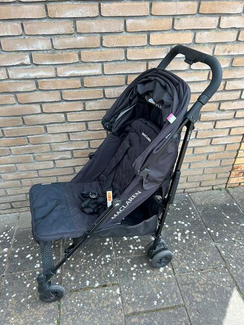 Maclaren Quest Arc buggy incl regenhoes, Kinderen en Baby's, Buggy's, Zo goed als nieuw, Maclaren, Regenhoes, Verstelbare rugleuning