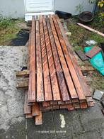 (Ceder) houten latjes, Doe-het-zelf en Verbouw, Hout en Planken, Ophalen, Gebruikt, Minder dan 25 mm, Plank