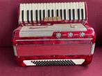 Italiaanse Marinucci accordeon . 80 bas . Musette ., Muziek en Instrumenten, Accordeons, Gebruikt, 80-bas, Marinucci, Met riemen