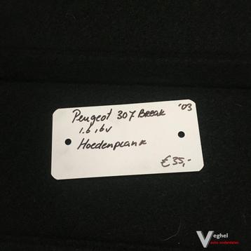 Peugeot 307 Break 1.6 16v 2003 Hoedenplank beschikbaar voor biedingen