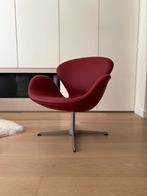 Fritz Hansen Swan Chair, Huis en Inrichting, Fauteuils, Ophalen, Zo goed als nieuw, 50 tot 75 cm, Leer