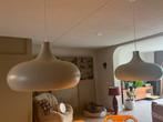 2 metalen hanglampen vintage stijl 42cm, Ophalen, Zo goed als nieuw, Minder dan 50 cm