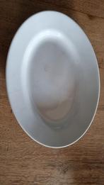 GROTE WITTE VLEESSCHAAL VAN SLAGER, Ophalen of Verzenden