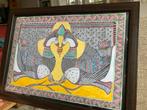 Originele pentekening uit India, Antiek en Kunst, Ophalen