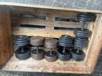 dumbbells 38, 40 en 42 (1,- per kg), Sport en Fitness, Ophalen, Dumbbell, Onbekend, Onbekend