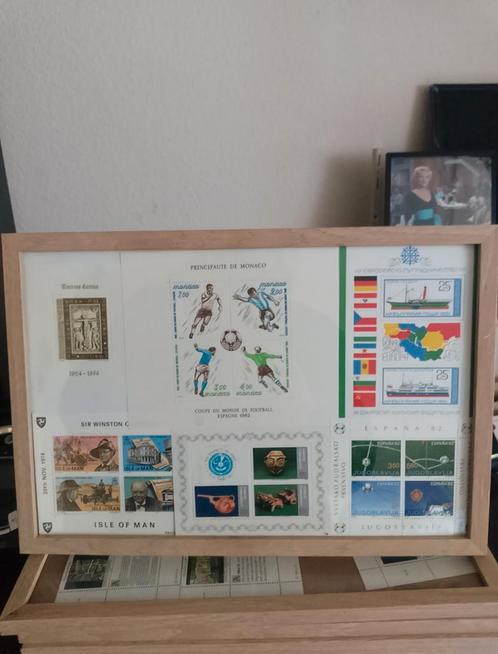 Diverse Postzegels in Lijst, Postzegels en Munten, Postzegels | Volle albums en Verzamelingen, Buitenland, Ophalen of Verzenden