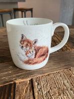 Royal Worcester Wrendale mok Mum vosjes, Ophalen of Verzenden, Zo goed als nieuw, Overige stijlen, Kop(pen) en/of Schotel(s)