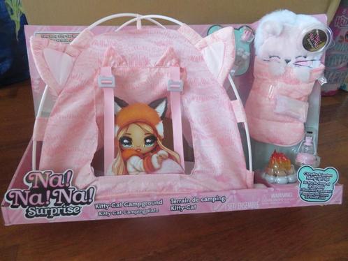 NA NA NA SURPRISE KITTY-CAT CAMPGRUND, Kinderen en Baby's, Speelgoed | Poppen, Nieuw, Overige typen, Ophalen of Verzenden