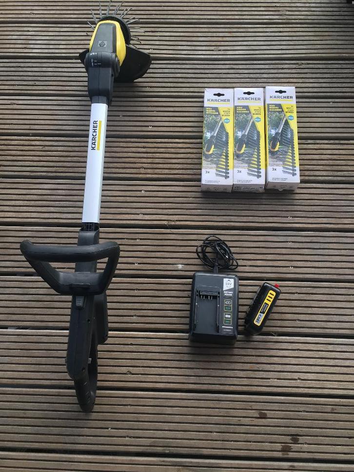 onkruidverwijderaar Karcher, Tuin en Terras, Hand-tuingereedschap, Zo goed als nieuw, Overige soorten, Ophalen of Verzenden