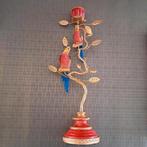 Papagaaien kandelaar, Huis en Inrichting, Ophalen of Verzenden, Gebruikt, Overige materialen, Minder dan 25 cm