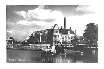 975731 Utrecht Rijksmunt 1949 Gelopen met postzegel beschikbaar voor biedingen