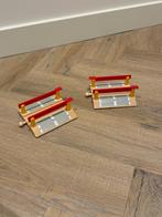 ZGAN 2x vintage Brio houten trein spoorwegovergang 33388, Verzenden, Zo goed als nieuw, Overige typen