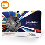 65 jaar Eurovisie Songfestival in Coincard BU, Postzegels en Munten, Ophalen of Verzenden