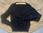 ZGAN zwart glitter vestje 122/128, Ophalen of Verzenden, Zo goed als nieuw, Meisje, Trui of Vest