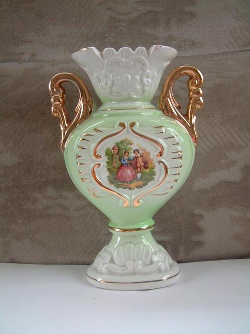 Mooie oude oren vaas Italy rococo style, Huis en Inrichting, Woonaccessoires | Vazen, Aardewerk of Porselein, Ophalen of Verzenden