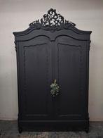 Prachtige grote kuifkast biedermeier demontabel, Ophalen of Verzenden