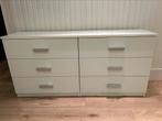 Witte ladekastjes 2 stuks, Ophalen, Gebruikt, 50 tot 100 cm, Minder dan 100 cm
