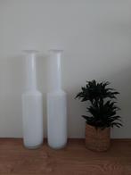 2x vintage Ikea Fyllig vazen wit, Ophalen, Zo goed als nieuw