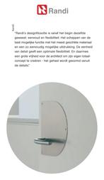 Randi Deur Breedschild 200x190x2 MM RVS NogVeel Meer Nieuw, Doe-het-zelf en Verbouw, Hang- en Sluitwerk, Ophalen of Verzenden