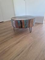 Authentieke Salontafel By Boo, Ophalen, 50 tot 100 cm, Rond, 50 tot 100 cm
