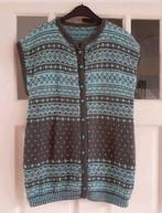 Handgebreid Noors vest in nieuwstaat maat L, Overige kleuren, Maat 42/44 (L), Ophalen of Verzenden, Zo goed als nieuw