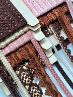 Supermooie partij vintage retro sierbanden galon, Ophalen of Verzenden, Nieuw, Knoop of Knopen