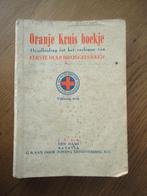 Oranje kruis ehbo boekje uit 1949, Boeken, Gelezen, Ophalen of Verzenden