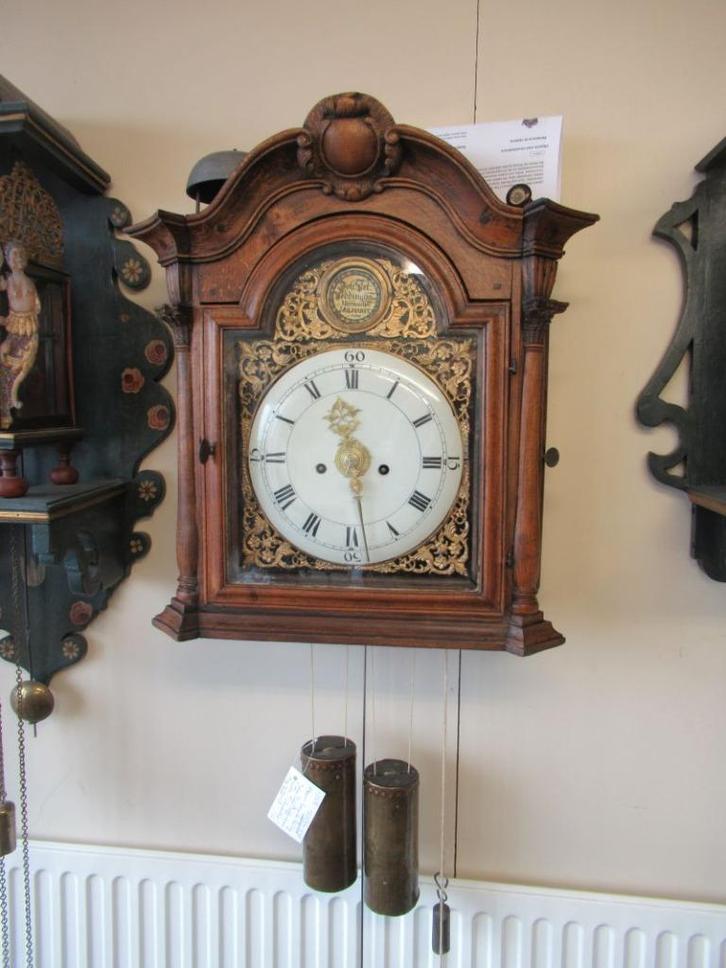 Oer 11228 18e eeuwse Bergische klok kop "J. P. Peddinghaus", Antiek en Kunst, Antiek | Klokken, Ophalen